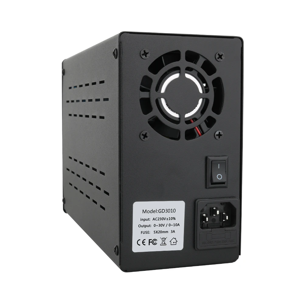 DC power supply adjustable