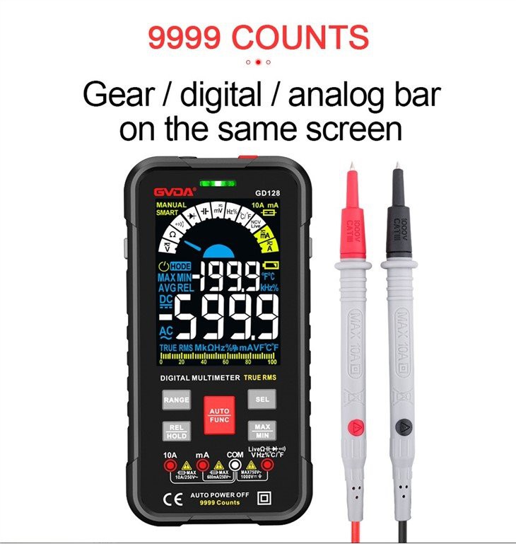 2. Digital multimter auto range