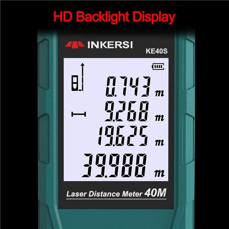 Hand Held Laser Distance Meter 40m