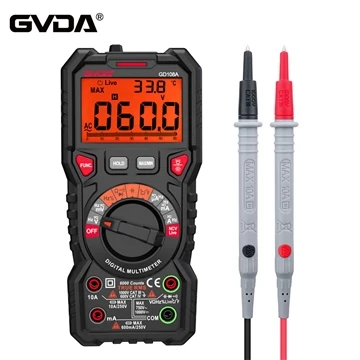 GVDA GD108A 1000V 10A 디지털 멀티미터