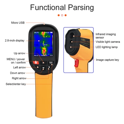 Handheld Infrared Thermal Imager -20 To 550℃